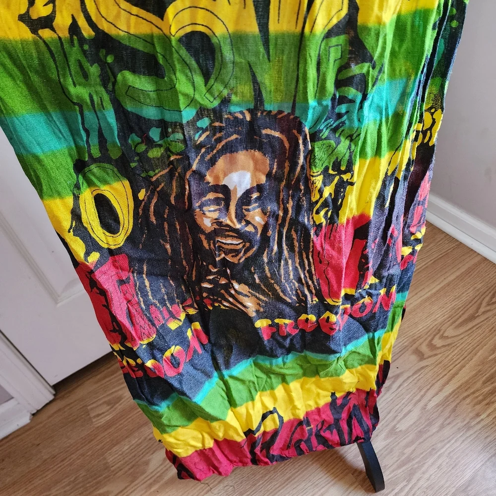 NWT Bob Marley Smocked Maxi Dress By: Jessica Taylor - Picture 4 of 7